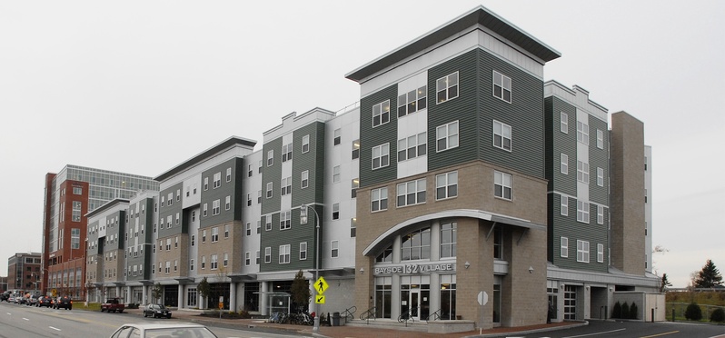 Bayside Village Student Housing on Marginal Way in Portland came under new ownership last month.
