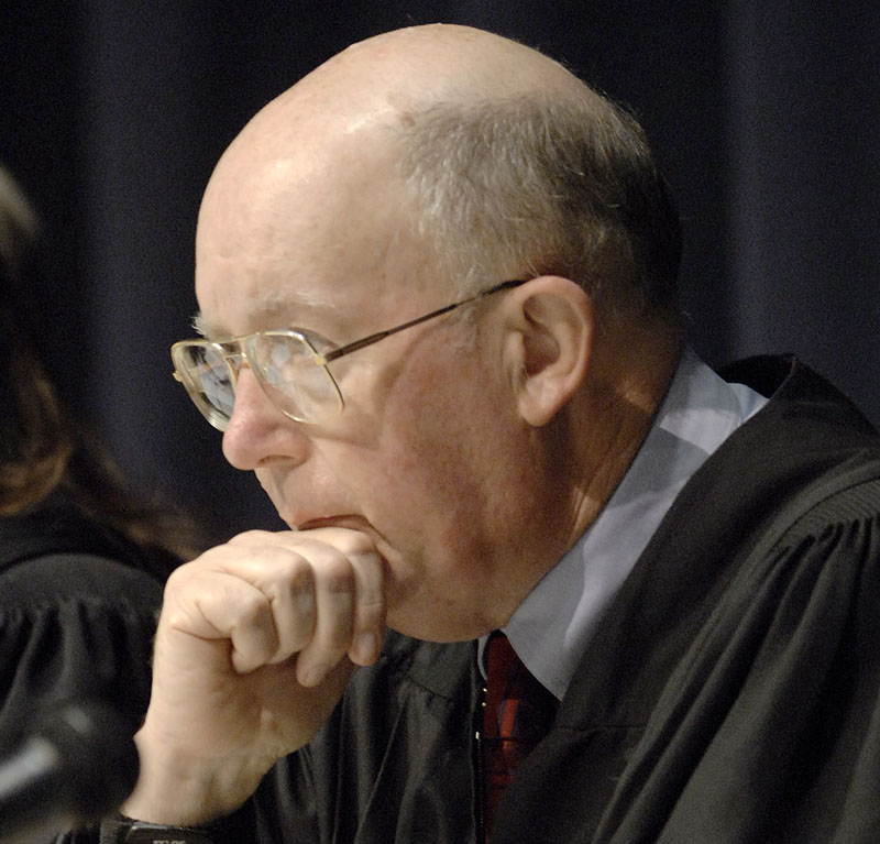 Maine Supreme Court Justice Donald Alexander.