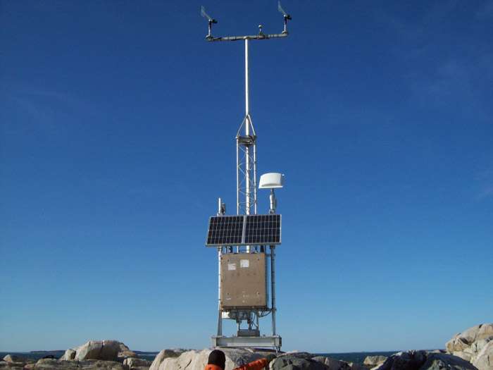 Matinicus Rock weather station.