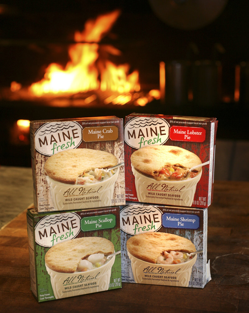 Sold under the label Maine Fresh, the pies feature sustainably-caught Maine seafood and are now in 140 Hannaford stores in the Northeast.