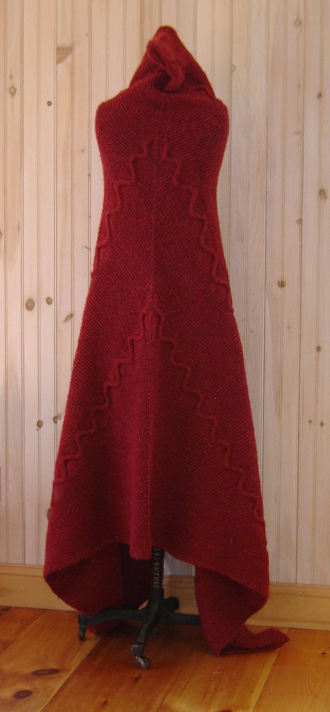 Cobey’s “Red Serpent Cape.”
