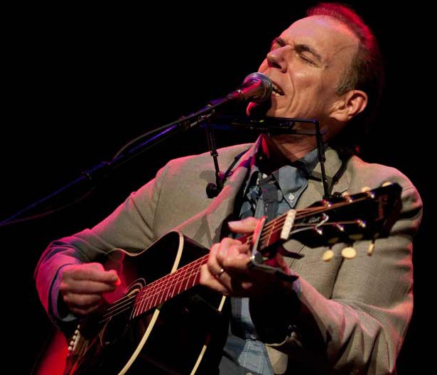 John Hiatt, above, and Lyle Lovett, below, play The Wilbur Theatre in Boston as their tour opened on Thursday. The two shared the stage at Portland’s State Theatre on Friday, trading stories, jokes and a wide mix of songs.