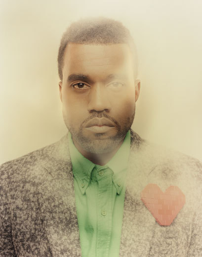 Andreas Konrath’s photograph of Kanye West.