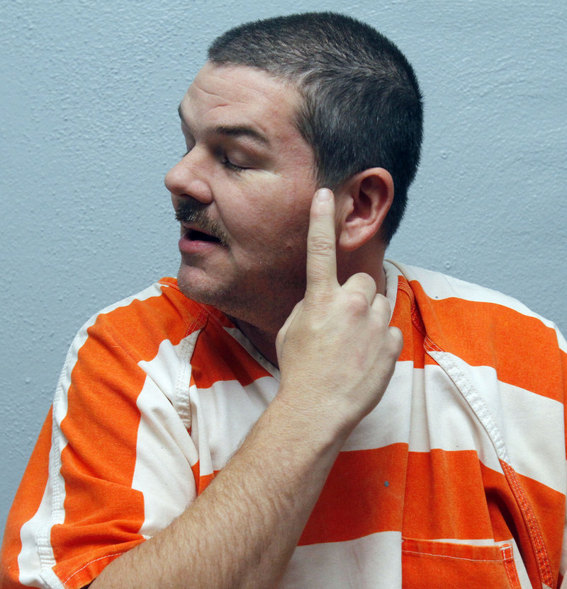 Mississippi jail inmate Neil Brown describes self-inflicted injuries he incurred while having hallucinations after ingesting a bath salt powder that is being sold at convenience stores and over the Internet.