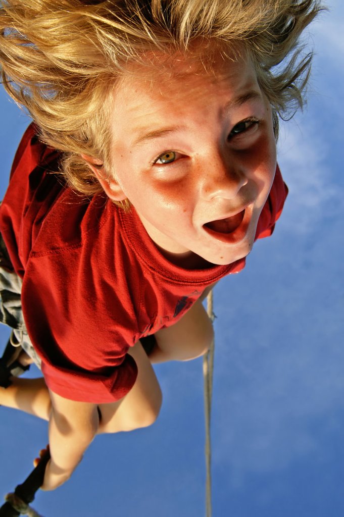 Adults as well as children ages 8 and up can try single-point trapeze at the workshops in Portland.