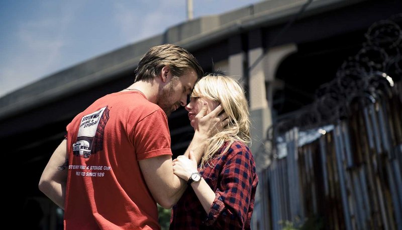 Ryan Gosling and Michelle Williams star as a couple engaged in the struggles of contemporary married life in "Blue Valentine."
