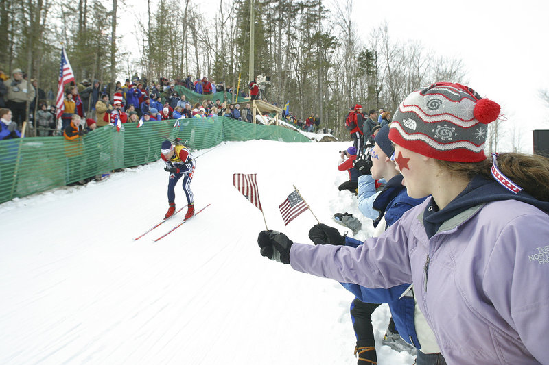 An event in the biathlon World Cup draws fans from around the world, cheering the competitors from their country. Americans will have plenty of support from Maine fans.