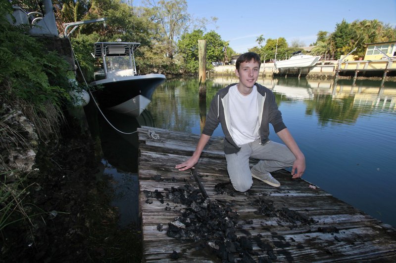 Nicolas Harrington confessed to putting the piano on the sandbar with the help of his brother and two neighbors. "I wanted to create a whimsical, surreal experience. It's out of the everyday for the boater," Harrington said.