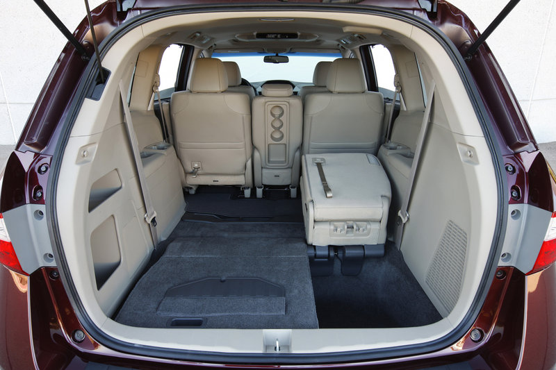 Storage space in the Odyssey is ample, whether for suburban parents hauling their children’s gear or older people hauling their friends.