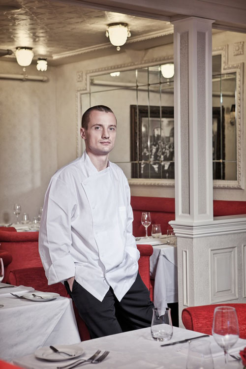 Geoffroy Deconinck is known for his innovative approach to French cuisine.