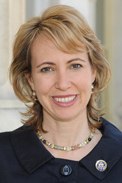 Rep. Gabrielle Giffords, D-Ariz. spoke for the first time since she was shot in the forehead, her spokesman said today.