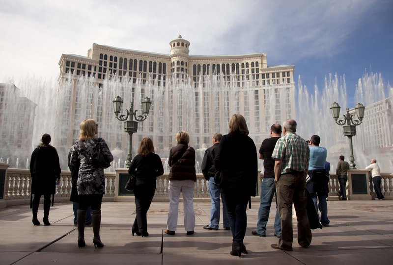 The Bellagio Hotel and Casino, which has a fountain show popular with Las Vegas tourists, was robbed of $1.5 million in poker chips on Dec. 14. Anthony M. Carleo, the bankrupt son of a Las Vegas judge, was arrested this week on allegations that he is the “Biker Bandit” who used a motorcycle to get away from the Bellagio after the gunpoint heist.
