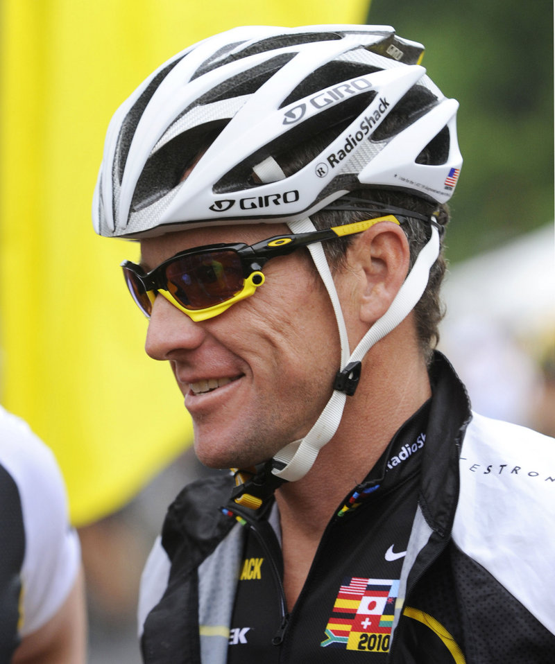 Cyclist Lance Armstrong has been tested hundreds of times over the years for banned substances and has never been found in violation.