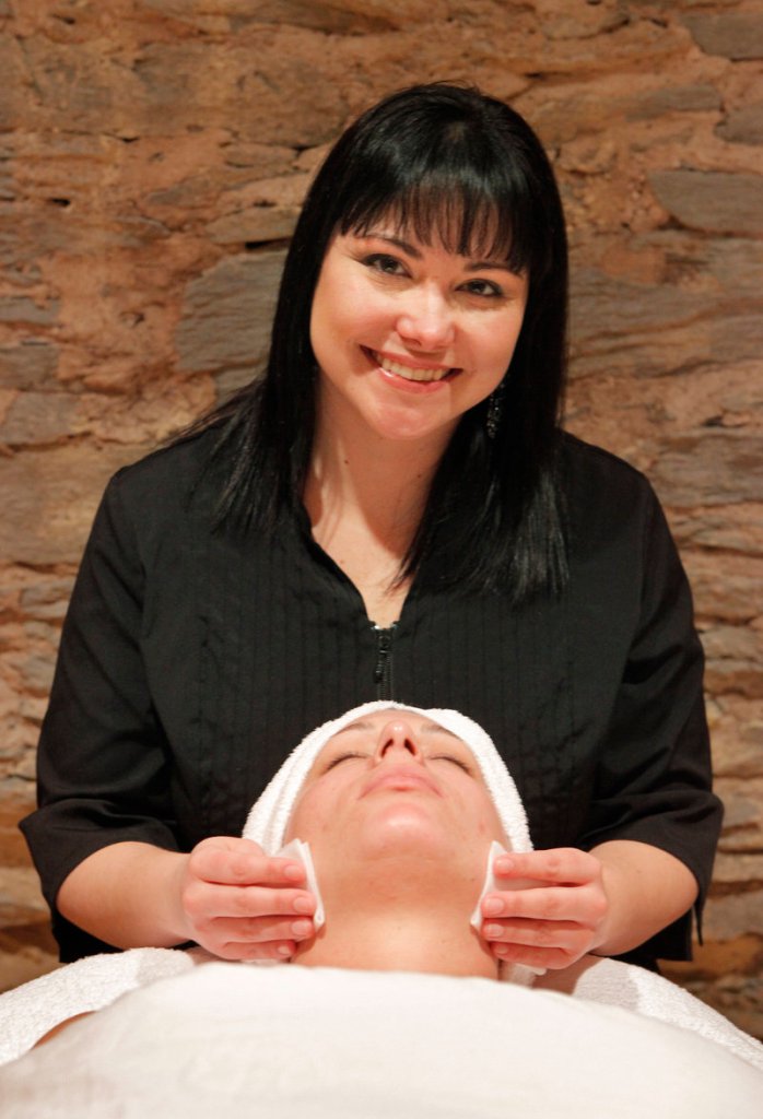 Jessica Harrison, an aesthetician at Amore Skin Center, is trained to provide treatment for cancer patients.