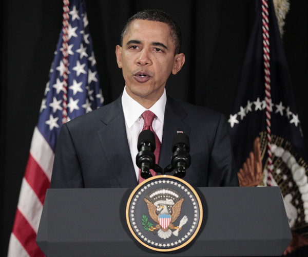 President Barack Obama says the U.S. involvement in Libya will be "limited, both in time and scope."
