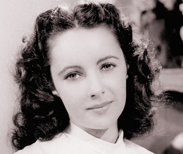 A 1946 photo of Elizabeth Taylor, who was equally famous for her extraordinary beauty and her stormy personal life.