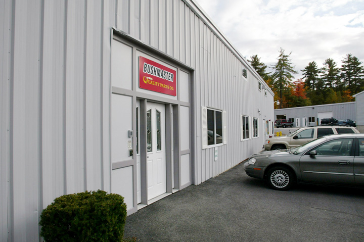 A 2002 file photo of the Bushmaster Firearms factory in Windham.