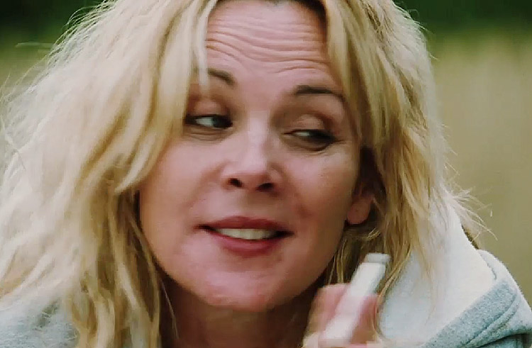 Kim Cattrall as she appears in the upcoming indie flick "Meet Monica Velour."