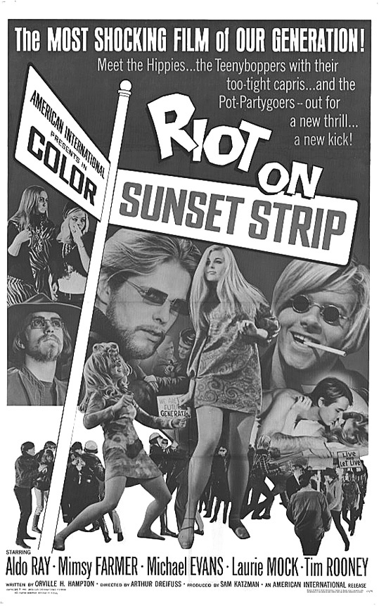 This week’s “Teens Through Time” offering at the Portland Public Library is 1967’s “Riot on Sunset Strip.”