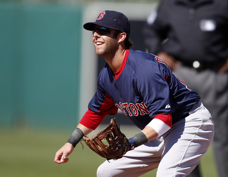Dustin Pedroia is eager to work on his timing deep into spring training games now that his foot has healed.