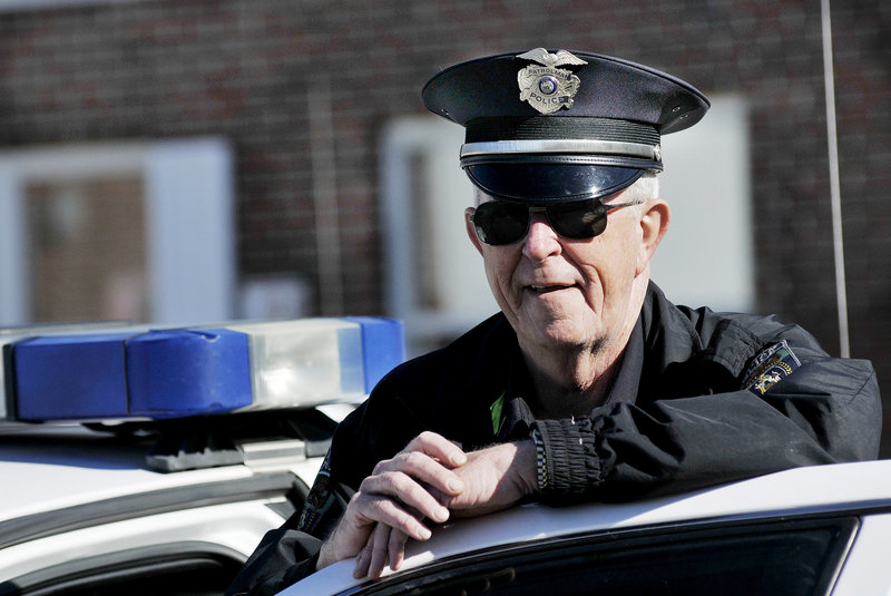 Gorham Police Officer David Kearns is stepping down after 40 years of service. When he was hired, there were four officers on the force, and the population of the town totaled about 5,000.