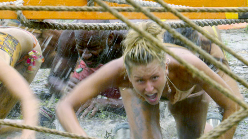 Maine’s Ashley Underwood competes on “Survivor: Redemption Island.”