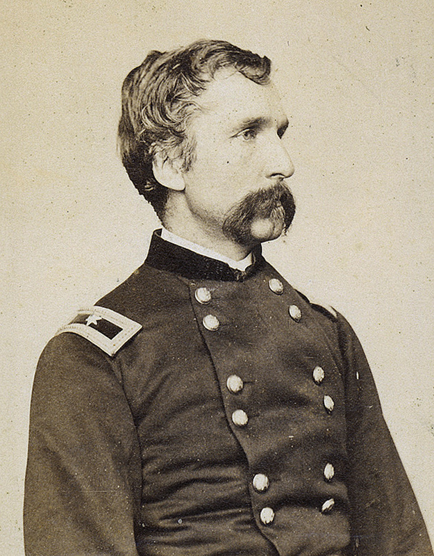 Joshua Chamberlain, one of Maine's favorite sons, is shown in 1864.