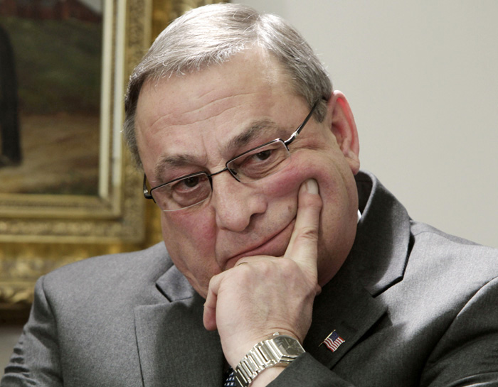 A former business executive, Gov. Paul LePage has pledged to lower taxes and reduce regulations that burden businesses. But his goals have been overshadowed by his caustic comments and the continuing battle over his removal of a labor-themed mural from a wall in the Department of Labor's headquarters.