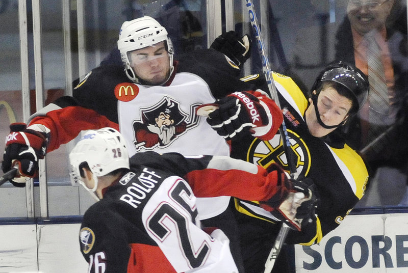 The owners of the Portland Pirates could help their cause by updating their PR, a civic center supporter says.