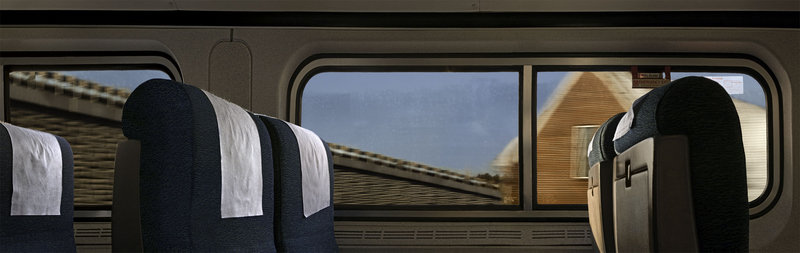 “Window Seats,” 2010, by Heath Paley, large format photography
