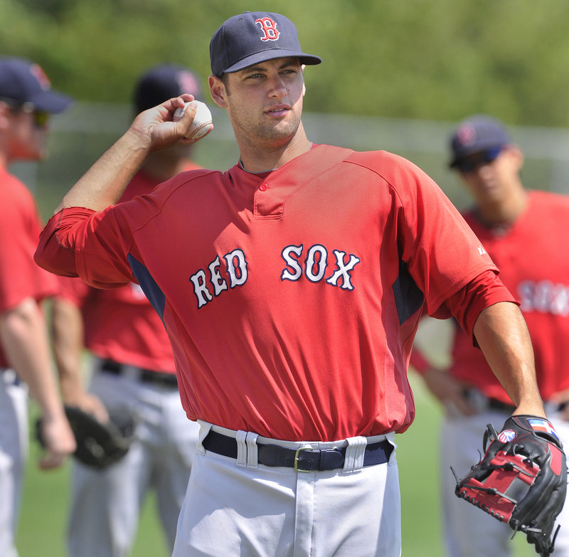 Alex Hassan was drafted as a pitcher by the Red Sox but once he turned pro, became a full-time outfielder. He ll be a regular for the Sea Dogs.