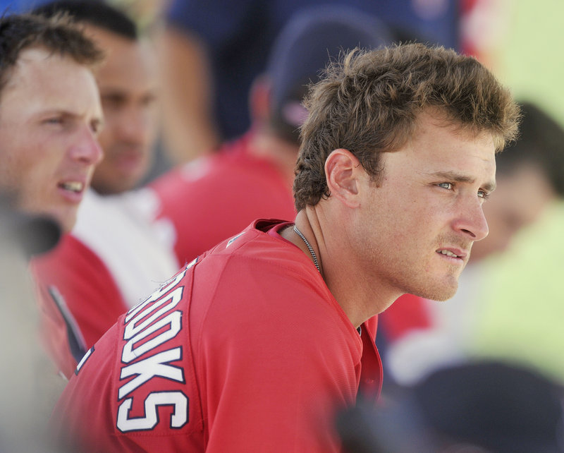 Will Middlebrooks, a 22-year-old third baseman, will be part of a young group of infielders starting the season with the Portland Sea Dogs.
