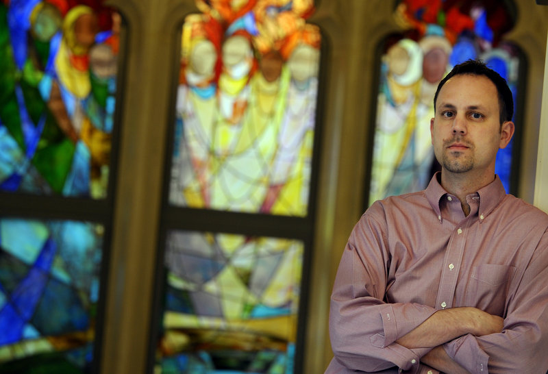 The Rev. Chad Holtz was fired as pastor of a United Methodist church in Henderson, N.C., after posting on his Facebook page a defense of a forthcoming book by megachurch pastor Rob Bell.