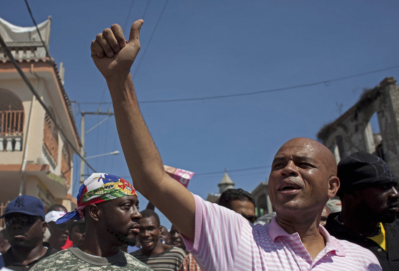 Michel “Sweet Micky” Martelly, 50, a star of the Haitian musical genre known as compas, easily defeated a former first lady in March’s presidential vote, early results indicate.
