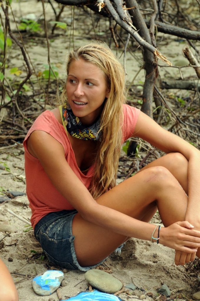 Maine’s Ashley Underwood didn’t say much until the last 10 minutes of this week’s ‘Survivor’ episode.