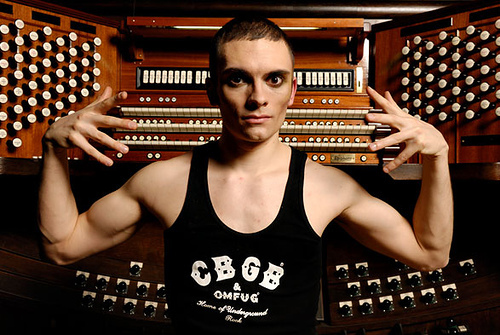 "Music ought to come to the audience," says Cameron Carpenter, even in the case of pipe organs, which are notoriously unwieldy and location-bound. Carpenter is participating in the construction of two identical digital touring organs.