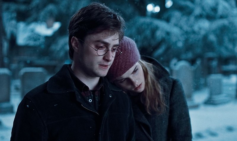 Daniel Radcliffe and Emma Watson appear in "Harry Potter and the Deathly Hallows: Part I," which sets up the big Harry-Voldemort showdown.