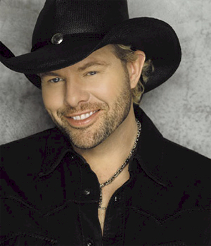 Toby Keith will play the Bangor Waterfront Pavilion on July 9.