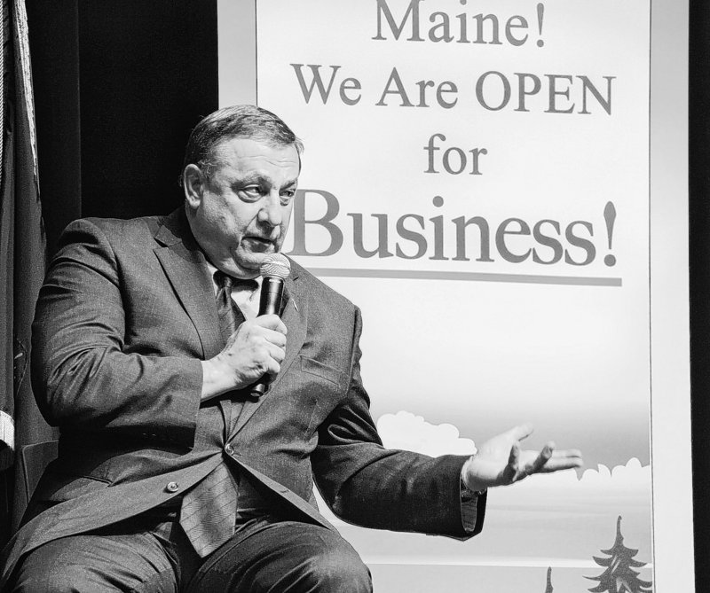 Gov. LePage’s budget proposal draws heat, but he still remains popular with some Maine voters.