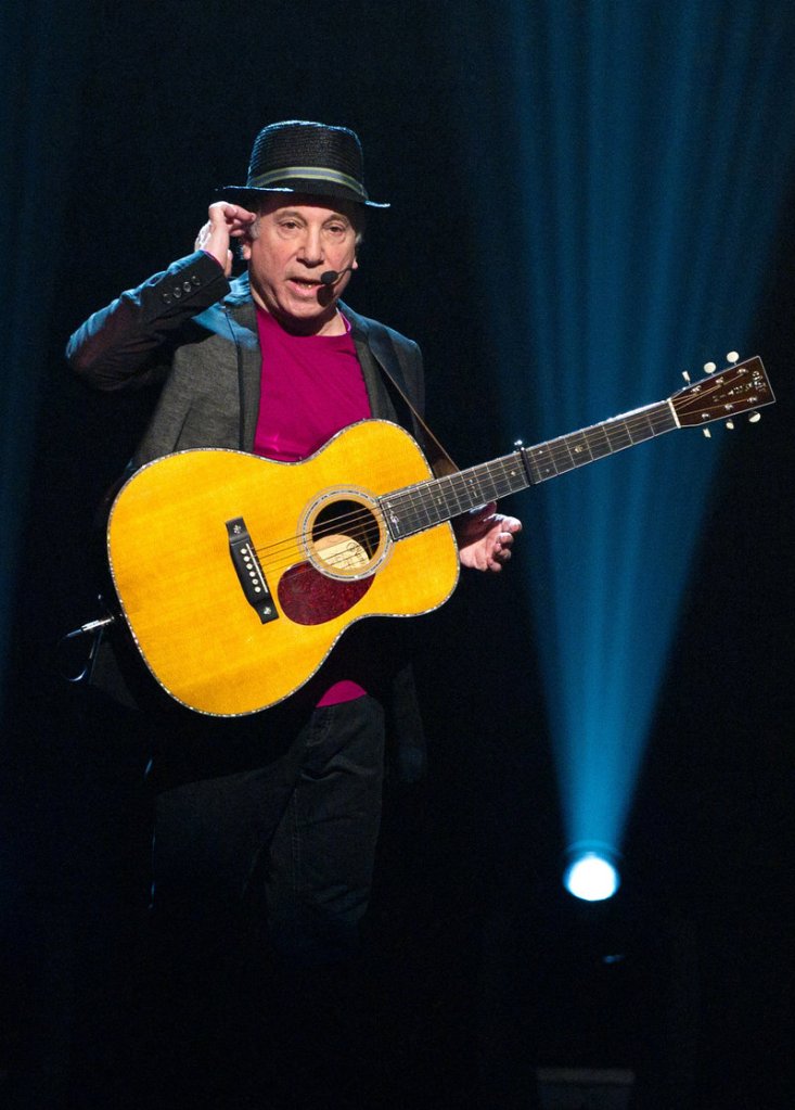 With the release of his new disc, Paul Simon is embarking on a spring concert tour that will take him to smaller theaters than he has played in the past.