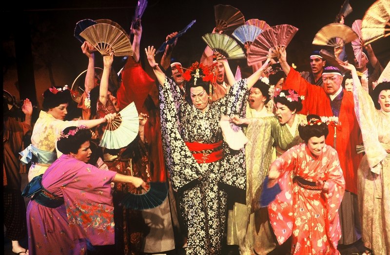 The New York Gilbert & Sullivan Players will perform "The Mikado," sponsored by Portland Ovations, today at Merrill Auditorium in Portland.