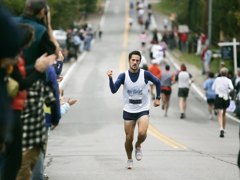 Robert Gomez, the Waldoboro native who competed for Bates College, will start the Boston Marathon for the first time as a member of the group of elite runners.