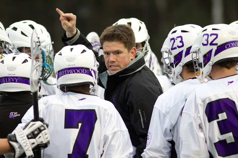 Jon Thompson, as he did at Colby, is teaching his Amherst lacrosse players about a lot more than winning on the field. And as they did at Colby, his players are responding.