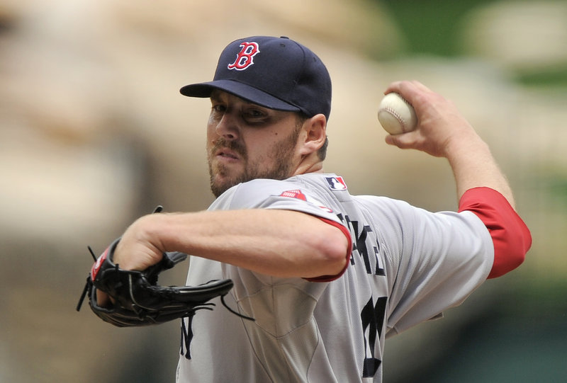 Red Sox starters have pitched 23 consecutive scoreless innings after John Lackey’s eight-inning effort against his former team.