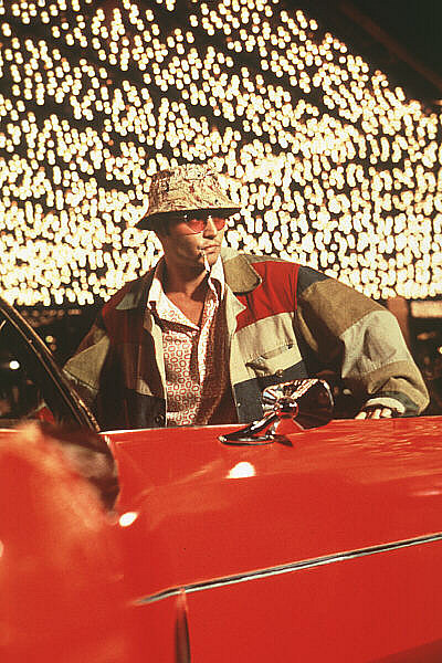 Johnny Depp in "Fear and Loathing in Las Vegas," now out on Blu-ray.