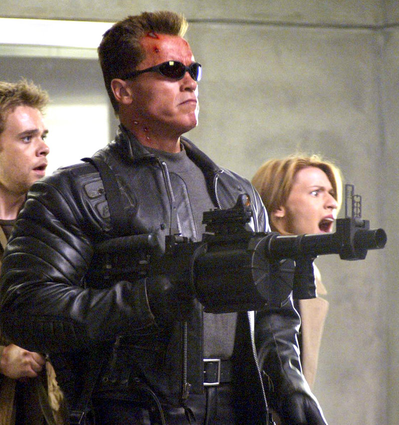 Arnold Schwarzenegger, shown as the Terminator in “Terminator 3: Rise of the Machines,” will return to the science-fiction franchise. There is no script or screenwriter yet, but the film will be directed by Justin Lin.