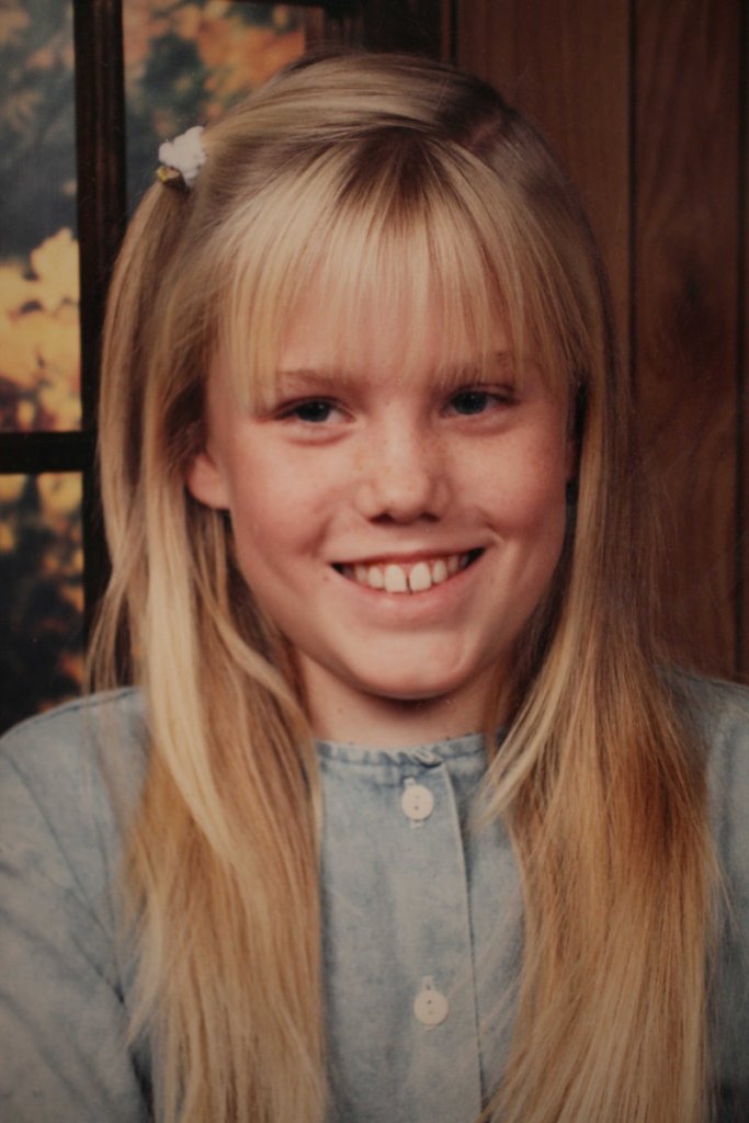 Jaycee Dugard, near the age when she was kidnapped