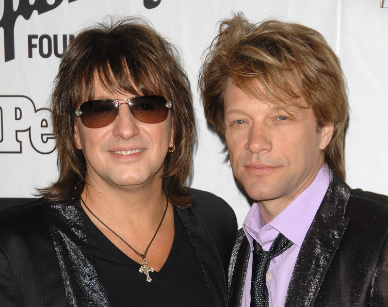 Richie Sambora, left, and Jon Bon Jovi