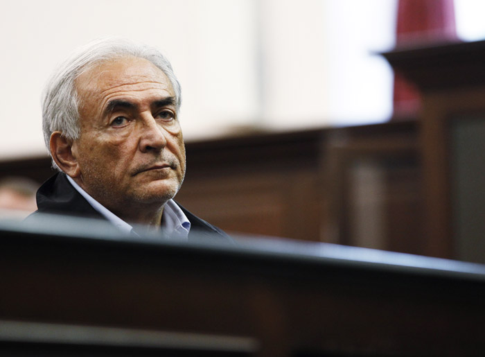 Dominique Strauss-Kahn must remain jailed at least until his next court hearing for attempted rape and other charges.