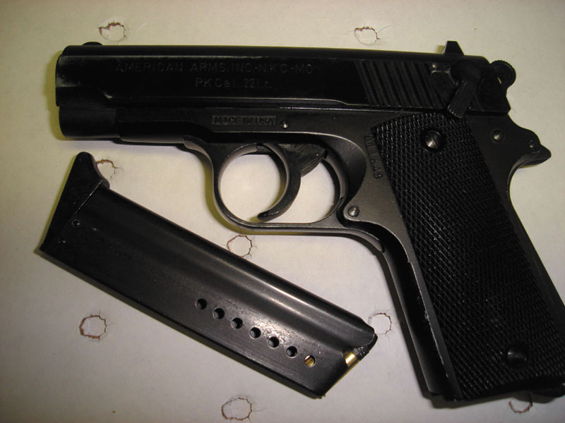 Pictured is the firearm the Waterville Police Department confiscated from Frederick Wintle.